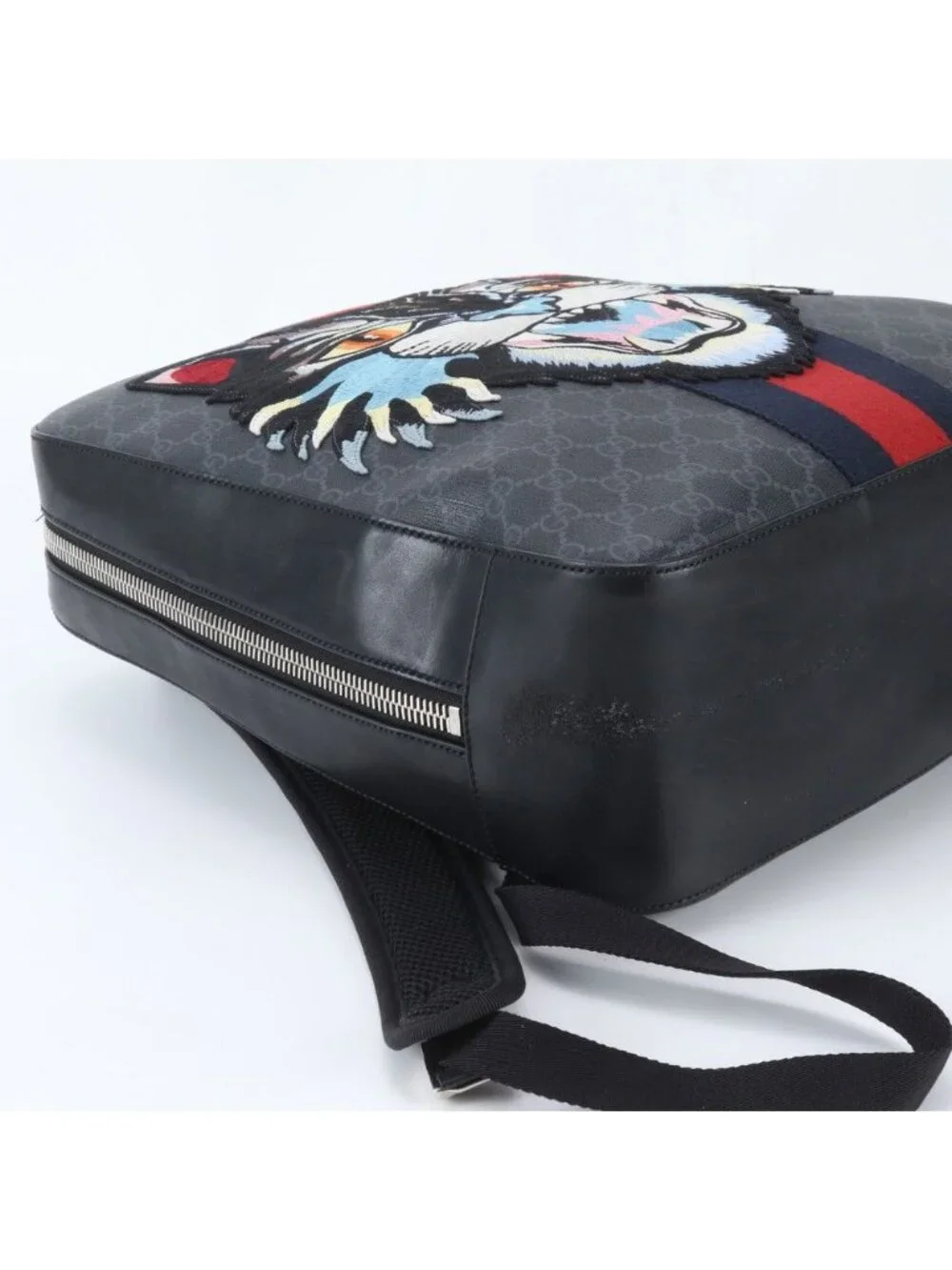 Gucci GG Supreme Angry Cat Leather
